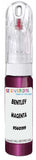 10ml–30ml touch-up kit for Bentley Continental Flying chips and scratches, precise colour match to Magenta Pearl 9560199