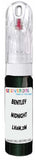 10ml–30ml touch-up kit for Bentley Continental chips and scratches, precise colour match to Midnight Emerald Metallic LK6M,2M