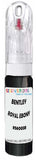 10ml–30ml touch-up kit for Bentley Bentayga Ewb chips and scratches, precise colour match to Royal Ebony Metallic 9560038