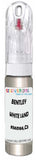 10ml–30ml touch-up kit for Bentley Arnage chips and scratches, precise colour match to White Sand Metallic 9560166,C3