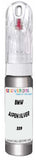 10ml–30ml touch-up kit for Bmw Motorcycle chips and scratches, precise colour match to Aspen Silver Metallic 339