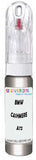 10ml–30ml touch-up kit for Bmw 1-Series Cabrio chips and scratches, precise colour match to Cashmere Silver Metallic A72