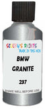 Detail brush applying Silver Metallic to a small door scratch on an Bmw 7-Series, clean OEM finish