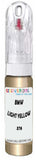 10ml–30ml touch-up kit for Bmw 7-Series chips and scratches, precise colour match to Light Yellow Metallic 376