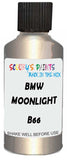 Detail brush applying Silver Metallic to a small door scratch on an Bmw 5-Series Limousine, clean OEM finish