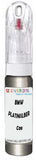 10ml–30ml touch-up kit for Bmw 2-Series Cabrio chips and scratches, precise colour match to Platinsilber Metallic C08