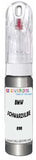 10ml–30ml touch-up kit for Bmw X1 chips and scratches, precise colour match to Schwarzsilber Metallic Matt 898