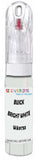 10ml–30ml touch-up kit for Buick Rainier chips and scratches, precise colour match to Bright White Semi-Gloss Wa9753