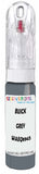 10ml–30ml touch-up kit for Buick Lesabre chips and scratches, precise colour match to Grey Metallic Waeq8945
