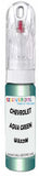 10ml–30ml touch-up kit for Chevrolet Aveo chips and scratches, precise colour match to Aqua Green Metallic Wa321M