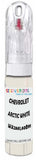 10ml–30ml touch-up kit for Chevrolet Corvair chips and scratches, precise colour match to Arctic White Wa2661,60B91