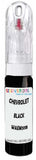 10ml–30ml touch-up kit for Chevrolet Trucks chips and scratches, precise colour match to Black Waem5118