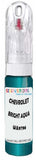 10ml–30ml touch-up kit for Chevrolet Cavalier chips and scratches, precise colour match to Bright Aqua Metallic Wa9796