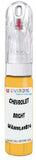 10ml–30ml touch-up kit for Chevrolet Corvette chips and scratches, precise colour match to Bright Yellow Wa3893,69B74