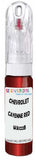 10ml–30ml touch-up kit for Chevrolet Camaro chips and scratches, precise colour match to Cayenne Red Metallic Wa122B