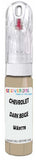 10ml–30ml touch-up kit for Chevrolet Vans chips and scratches, precise colour match to Dark Beige Mat Wa9778