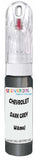 10ml–30ml touch-up kit for Chevrolet Blazer chips and scratches, precise colour match to Dark Grey Metallic Wa186J