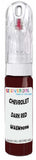 10ml–30ml touch-up kit for Chevrolet Trucks chips and scratches, precise colour match to Dark Red Waem9096