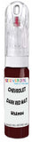 10ml–30ml touch-up kit for Chevrolet Vans chips and scratches, precise colour match to Dark Red Mat W5A9104