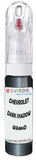 10ml–30ml touch-up kit for Chevrolet Blazer chips and scratches, precise colour match to Dark Shadow Metallic Wa684D
