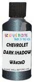Detail brush applying Black Metallic to a small door scratch on an Chevrolet Tahoe, clean OEM finish