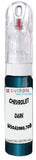 10ml–30ml touch-up kit for Chevrolet Trucks chips and scratches, precise colour match to Dark Turquoise W30A3980,70B330