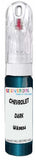 10ml–30ml touch-up kit for Chevrolet Trucks chips and scratches, precise colour match to Dark Turquoise Metallic Wa9834
