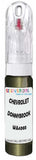 10ml–30ml touch-up kit for Chevrolet Corvette chips and scratches, precise colour match to Donnybrook Green Metallic Wa4003
