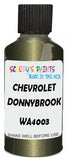 Detail brush applying Green Metallic to a small door scratch on an Chevrolet Corvette, clean OEM finish