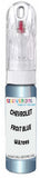 10ml–30ml touch-up kit for Chevrolet Corvette chips and scratches, precise colour match to Frost Blue Wa7095