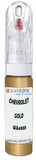 10ml–30ml touch-up kit for Chevrolet Camaro chips and scratches, precise colour match to Gold Metallic Wa4035
