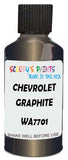 Detail brush applying Grey Metallic to a small door scratch on an Chevrolet Trucks, clean OEM finish