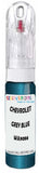 10ml–30ml touch-up kit for Chevrolet Trucks chips and scratches, precise colour match to Grey Blue Metallic Wa9086