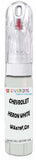 10ml–30ml touch-up kit for Chevrolet Caprice chips and scratches, precise colour match to Heron White Wa679F,G11