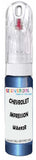 10ml–30ml touch-up kit for Chevrolet Aveo chips and scratches, precise colour match to Impression Blue Metallic Wa692R