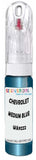 10ml–30ml touch-up kit for Chevrolet Trucks chips and scratches, precise colour match to Medium Blue Metallic Wa9222