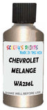 Detail brush applying Beige Metallic to a small door scratch on an Chevrolet Epica, clean OEM finish