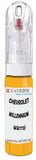 10ml–30ml touch-up kit for Chevrolet Corvette chips and scratches, precise colour match to Millennium Yellow Wa772J