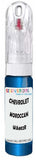 10ml–30ml touch-up kit for Chevrolet Cruze chips and scratches, precise colour match to Moroccan Blue Metallic Wa682R