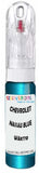 10ml–30ml touch-up kit for Chevrolet Corvette chips and scratches, precise colour match to Nassau Blue Metallic Wa8770
