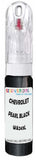 10ml–30ml touch-up kit for Chevrolet Aveo chips and scratches, precise colour match to Pearl Black Metallic Wa245L