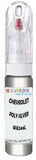 10ml–30ml touch-up kit for Chevrolet Aveo chips and scratches, precise colour match to Poly Silver Mat Wa246L