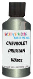 Detail brush applying Silver Metallic to a small door scratch on an Chevrolet Ss, clean OEM finish