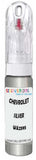 10ml–30ml touch-up kit for Chevrolet Trucks chips and scratches, precise colour match to Silver Metallic Wa2595