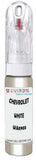 10ml–30ml touch-up kit for Chevrolet Sprint chips and scratches, precise colour match to White Wa8903