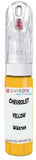 10ml–30ml touch-up kit for Chevrolet Corvette chips and scratches, precise colour match to Yellow Wa8769