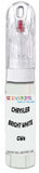 10ml–30ml touch-up kit for Chrysler Sebring chips and scratches, precise colour match to Bright White Gw6
