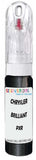 10ml–30ml touch-up kit for Chrysler Town & Country Ex chips and scratches, precise colour match to Brilliant Black Crystal Pearl Pxr