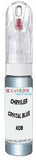 10ml–30ml touch-up kit for Chrysler 200 chips and scratches, precise colour match to Crystal Blue Pearl Kdb