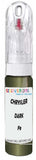 10ml–30ml touch-up kit for Chrysler Lhs chips and scratches, precise colour match to Dark Driftwood Semi-Gloss F8